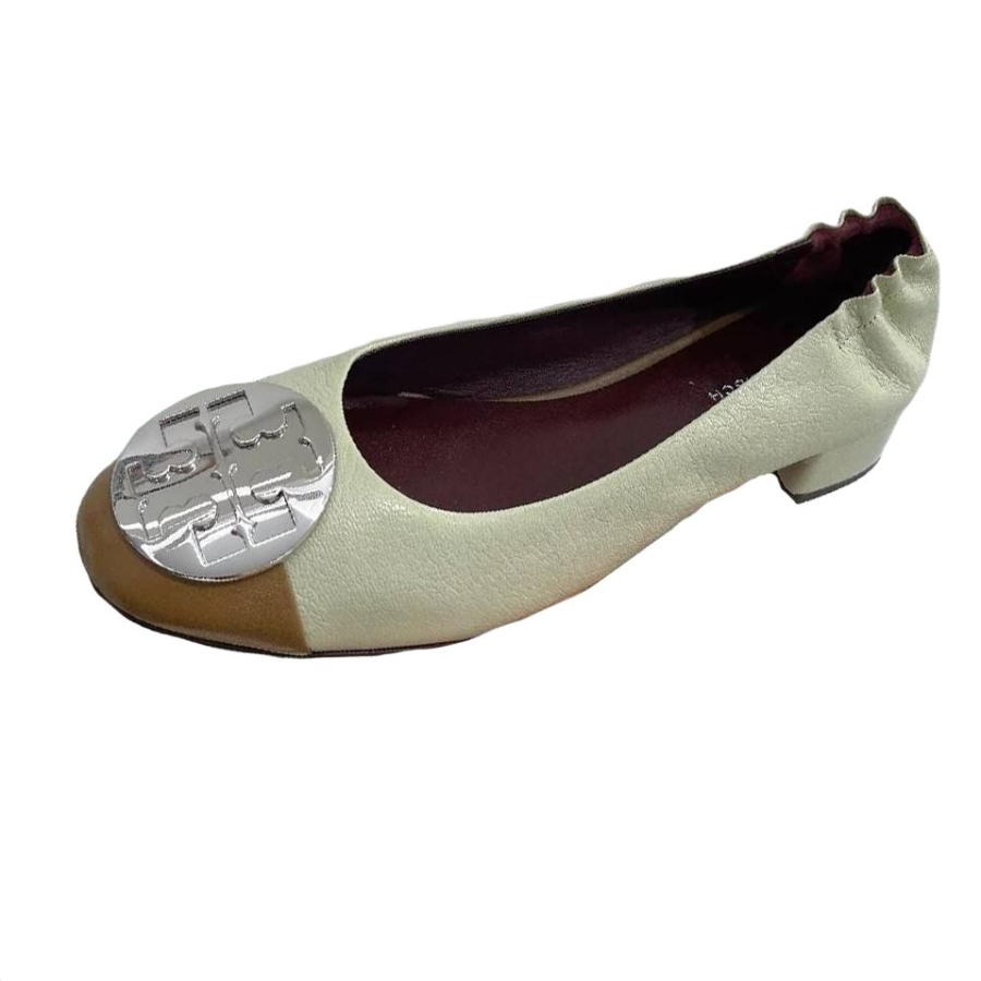 TORY BURCH Claire Sheepskin Casual Shoes Women's Green
