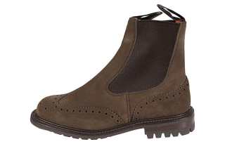 Tricker's Leather Short Chelsea Boots Women's Brown