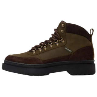 BARBOUR Sidwood Nubuck Ankle Length Outdoor Boots 3cm Men's Brown