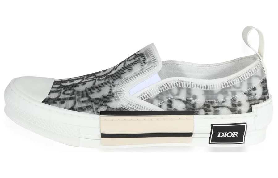 DIOR B23 Comfortable Low top Stylish Skateboarding Shoes Men's White