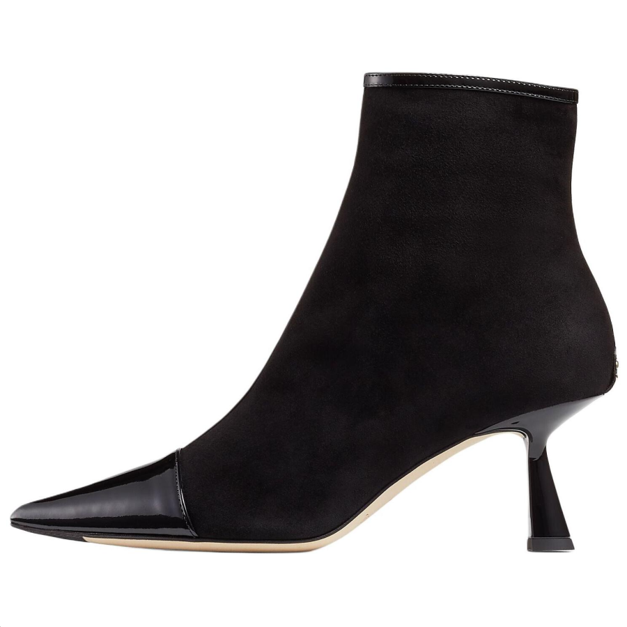 Jimmy Choo Kix/Z Patent Leather Ankle Boots 6.6cm Women's Black