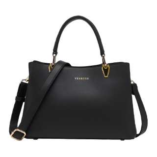 YEARCON Synthetic Leather Handbag Women's Black