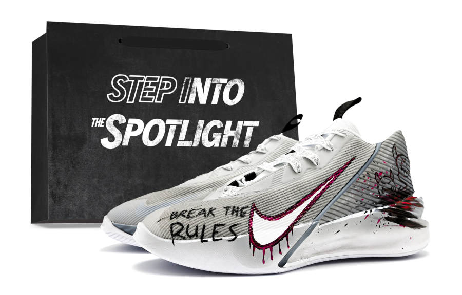 Nike Nike G.T. Jump Academy Demon, Limited Edition Shopping Bag Cushioning, Wear Resistant High top Basketball Shoes Unisex