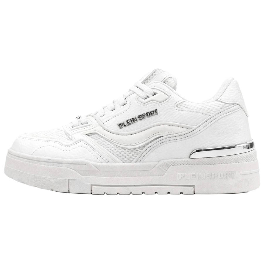PLEIN SPORT Apollo Low top Skateboard Shoes Unisex White