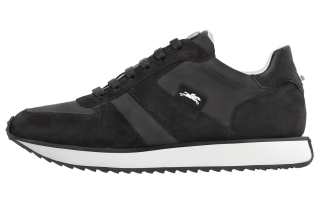 LONGCHAMP Leather Low top Casual Shoes Women's Black