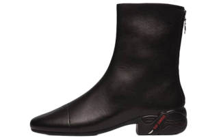 RAF SIMONS Solaris Zip-up Ankle Boots