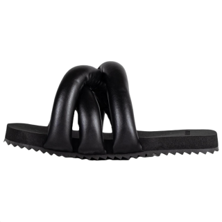 YUME YUME Rubber Sole Slide Slippers Unisex Black