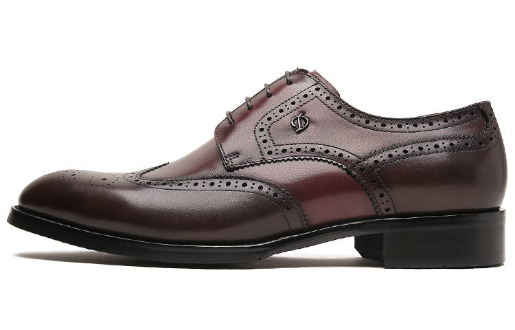 S.T.Dupont S. T.DUPONT Leather Dress Shoes Men's