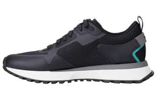 HUGO BOSS BOSS Mesh-embellished Low-top Sneakers