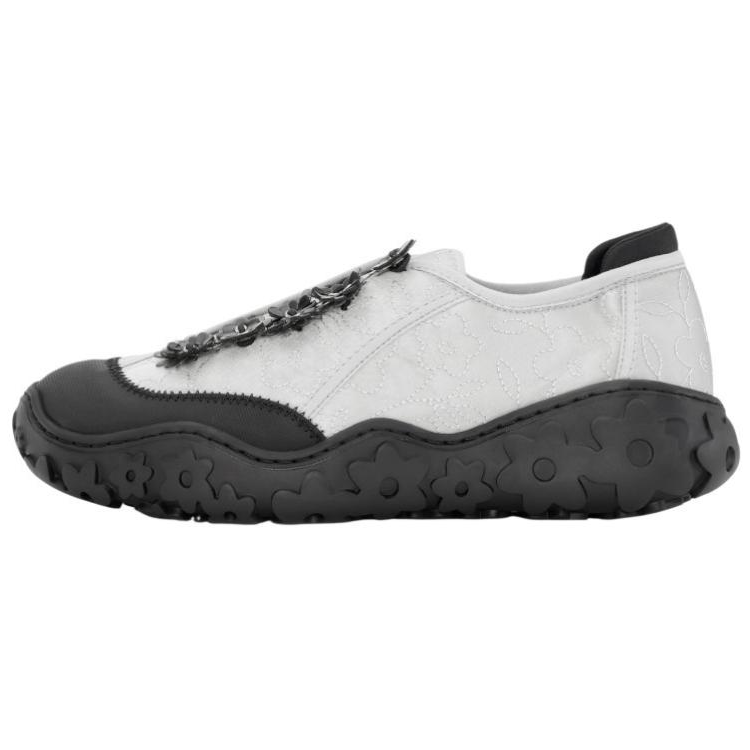 CECILIE BAHNSEN Alina Leather Low top Casual Shoes Women's Gray
