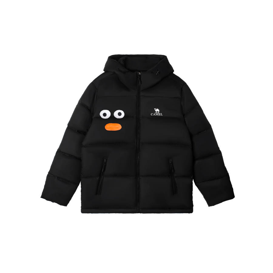 CAMEL CAMEL Warm Fleece Collection Down Jacket Unisex
