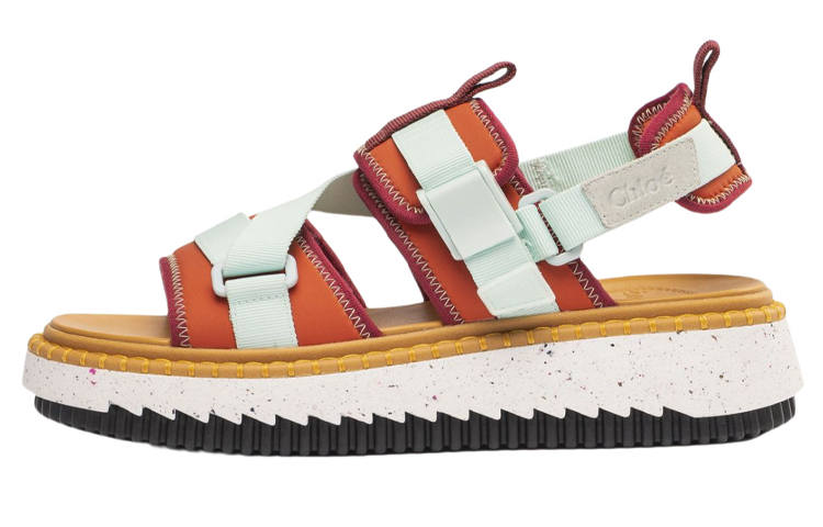 See By Chloe Lilli Beach Sandals Women's Rusty Orange