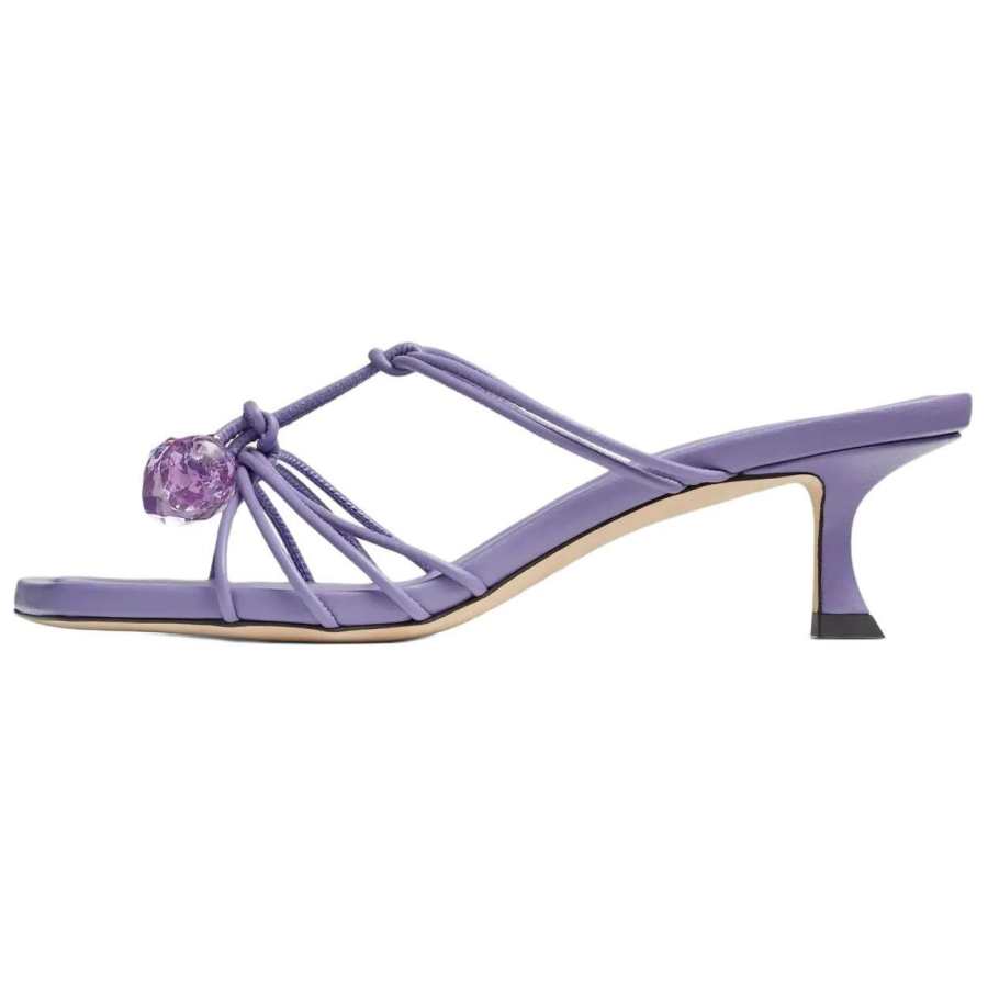 Jimmy Choo Jemma Slide Slippers Women's Purple