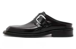 Martine Rose Minimalist Fashion Closed Toe Slippers Men's Black