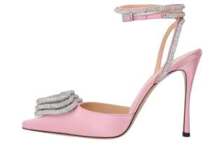 MACH & MACH Slim Heel High Heels 11cm Women's Pink