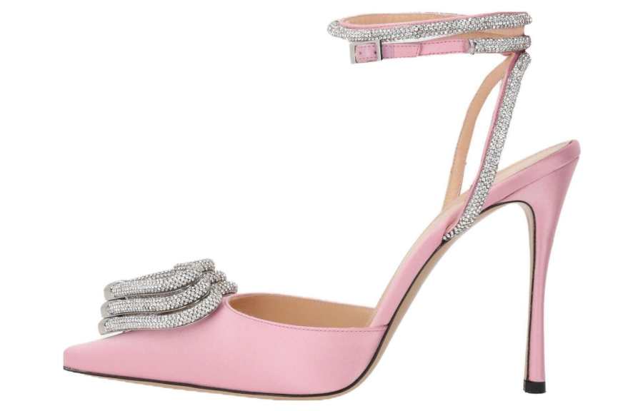 MACH & MACH Slim Heel High Heels 11cm Women's Pink