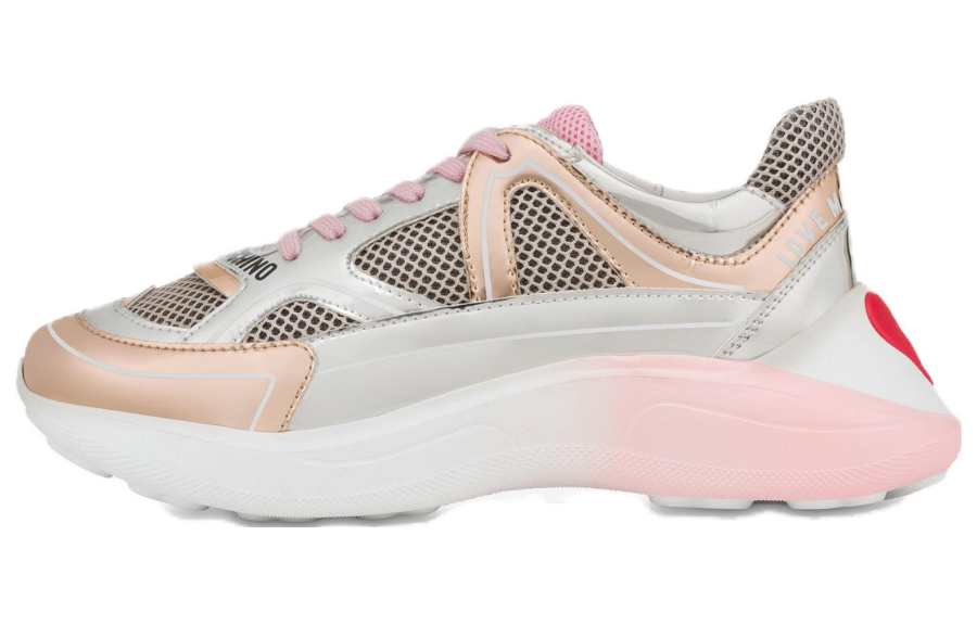 LOVE MOSCHINO Low top Casual Shoes Women's Light Pink