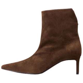 KHAITE Ona Calfskin Ankle Boots 5.5cm Women's Brown