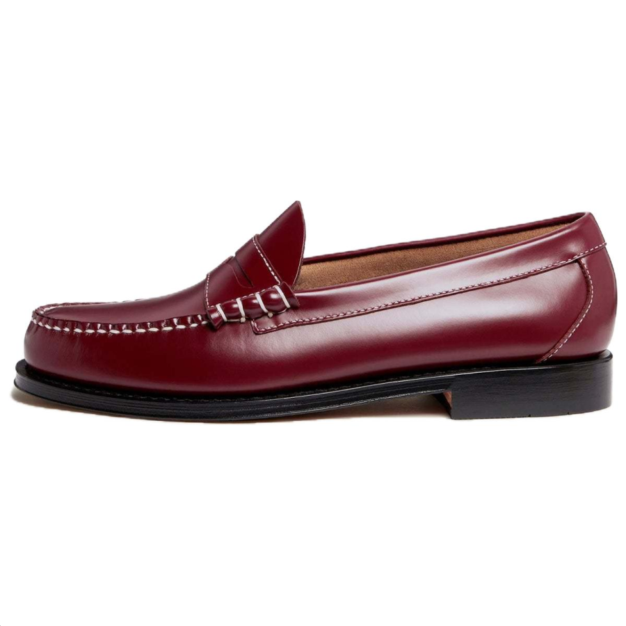 G.H. Bass & Co. Weejuns Larson Leather Loafers Men's Burgundy