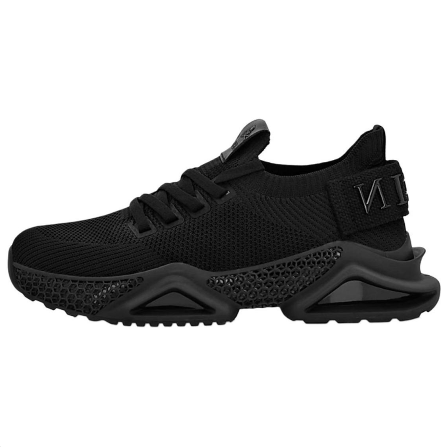 PHILIPP PLEIN Fabric Low top Casual Shoes Unisex Black