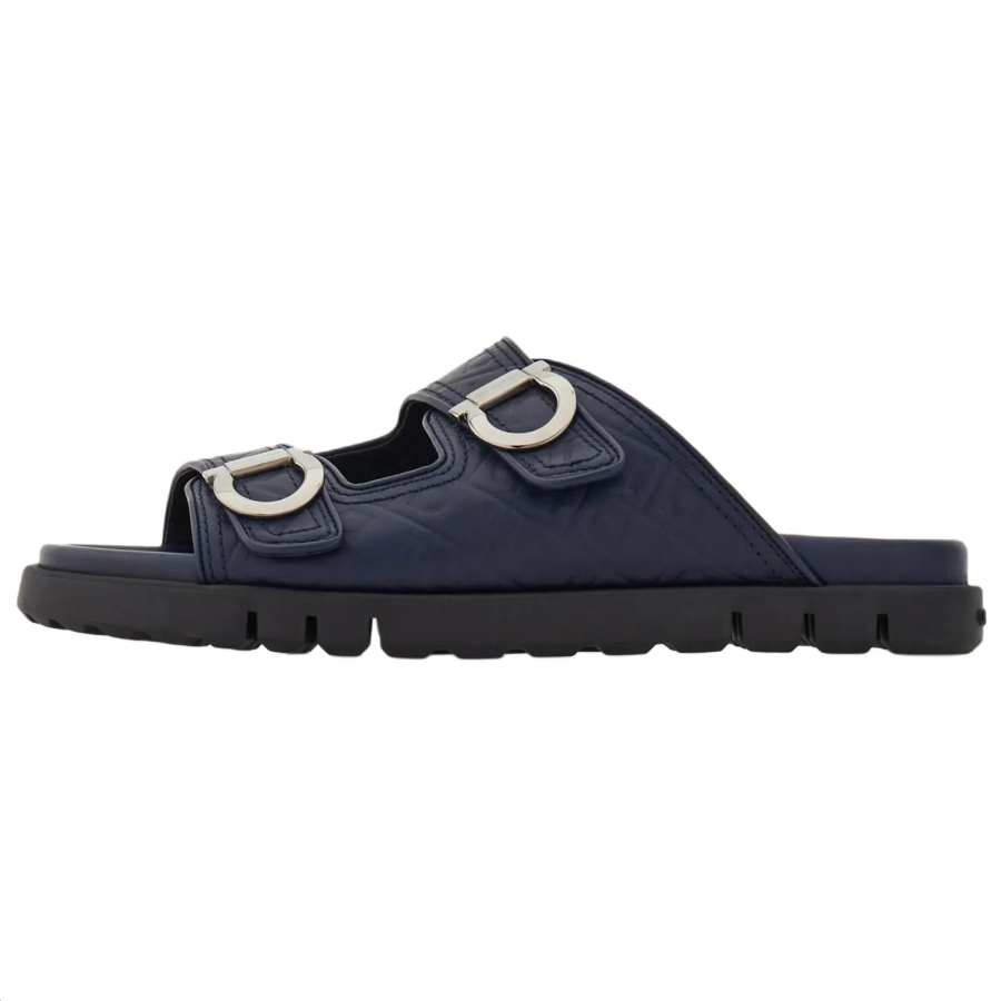 Ferragamo FERRAGAMO Slide Slippers Men's Blue