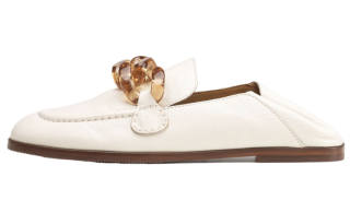 See By Chloe Leather Casual Shoes Women's White