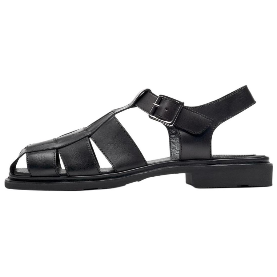 Paraboot Iberis Roman Sandals Women's Black