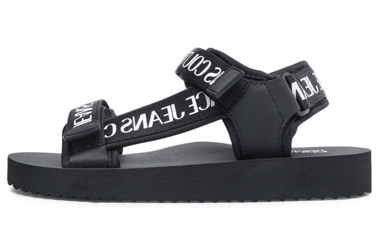VERSACE JEANS COUTURE Stylish Sandal Men's Black