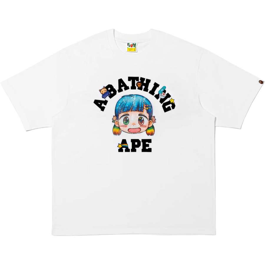 A BATHING APE x MR. LIANMINGKUAN Mr. Collaboration FW25 T Shirt Men's