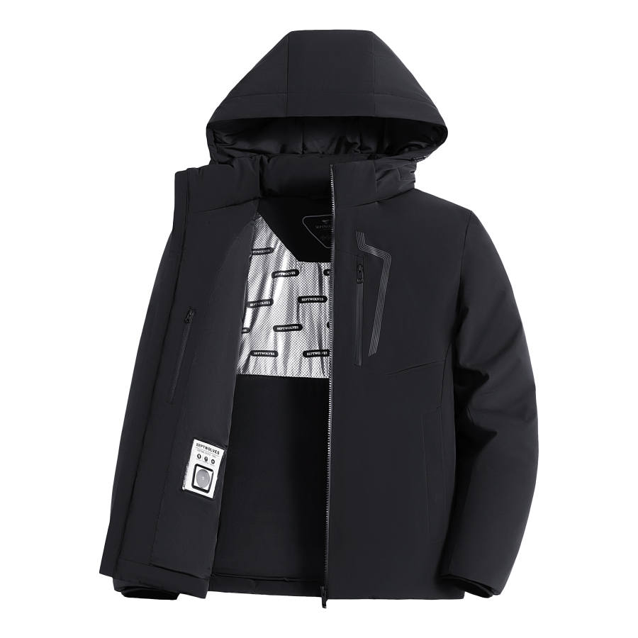 SEPTWOLVES SEPTWOLVES Down Jackets Men's Hooded Thickened