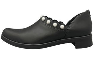 Tokyo Bopper Leather Casual Shoes 3cm Women's Matte Black