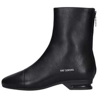 RAF SIMONS Leather Ankle Boots Women's Black