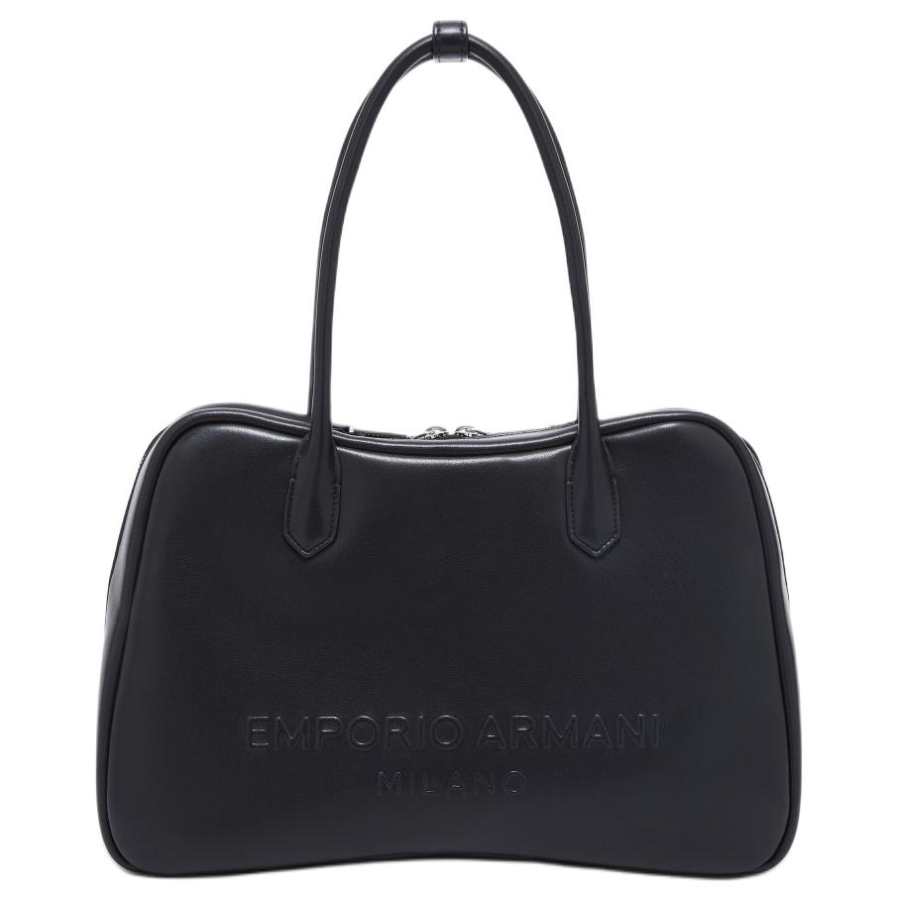 EMPORIO ARMANI Polyurethane Handbag Women's Black
