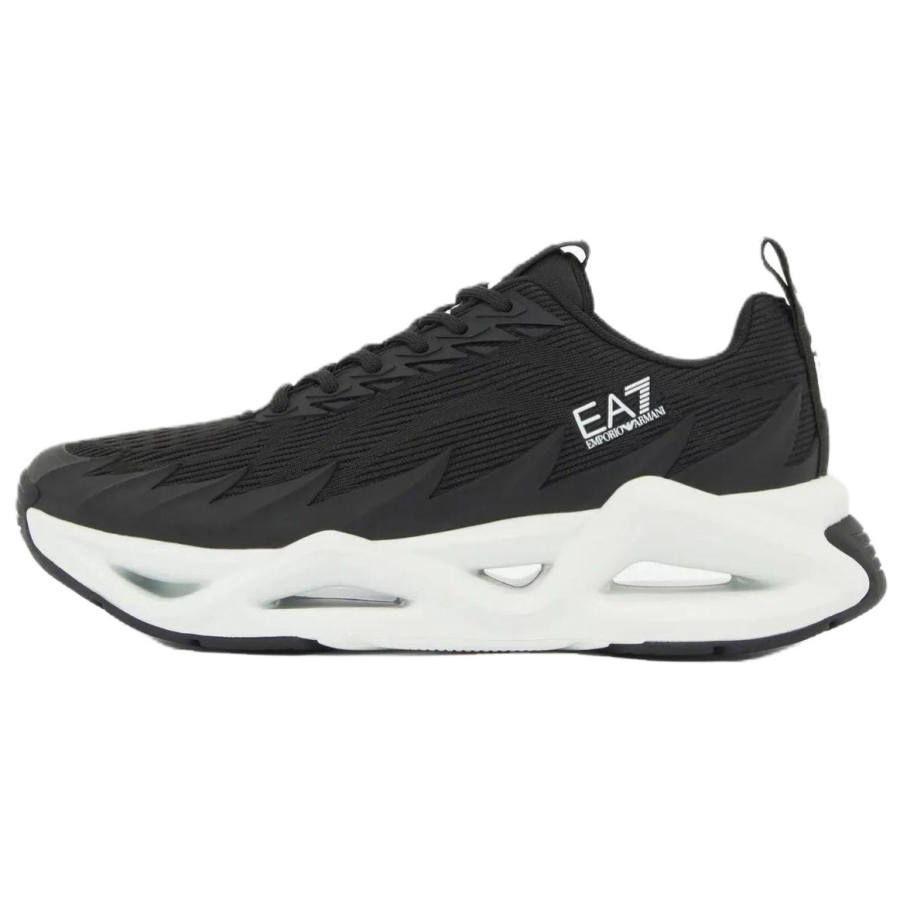 EMPORIO ARMANI EA7 Infinity Venom Low top Casual Shoes 5.6cm Unisex Black White