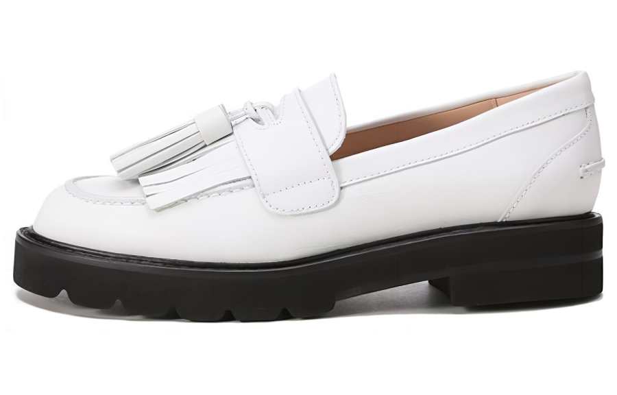 Stuart Weitzman stuart weitzman Mila Lift Pearl Leather Loafers