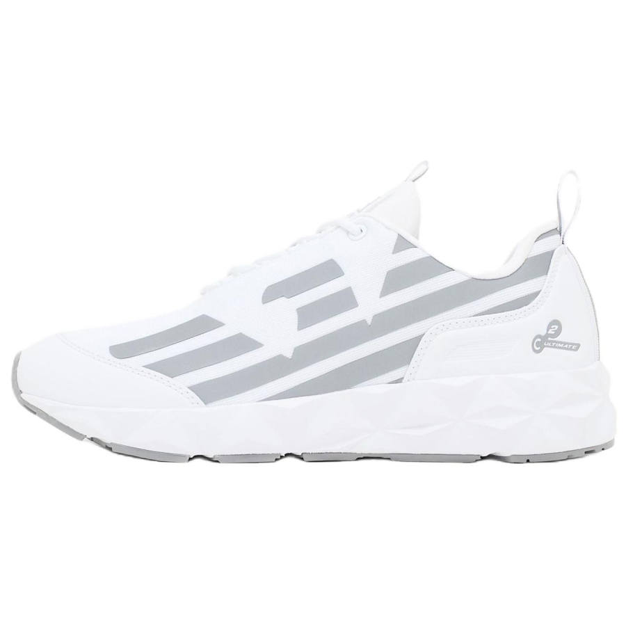 EMPORIO ARMANI EA7 C2 Kombat Core Low top Casual Shoes Unisex White