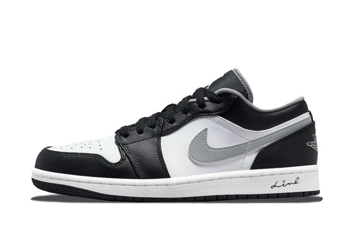 Jordan Jordan Air Jordan 1 Low 'Shadow' Synthetic Leather, Leather, Shadow Cushioning Abrasion Resistant Low top