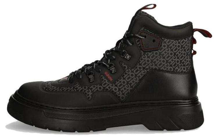 HUGO BOSS HUGO Urian Panelled Ankle Boots