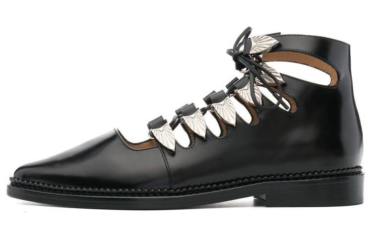 Toga Pulla Cut-out Lace-up Shoes
