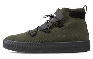FESSURA Canvas Mid top Skateboard Shoes Men's Green