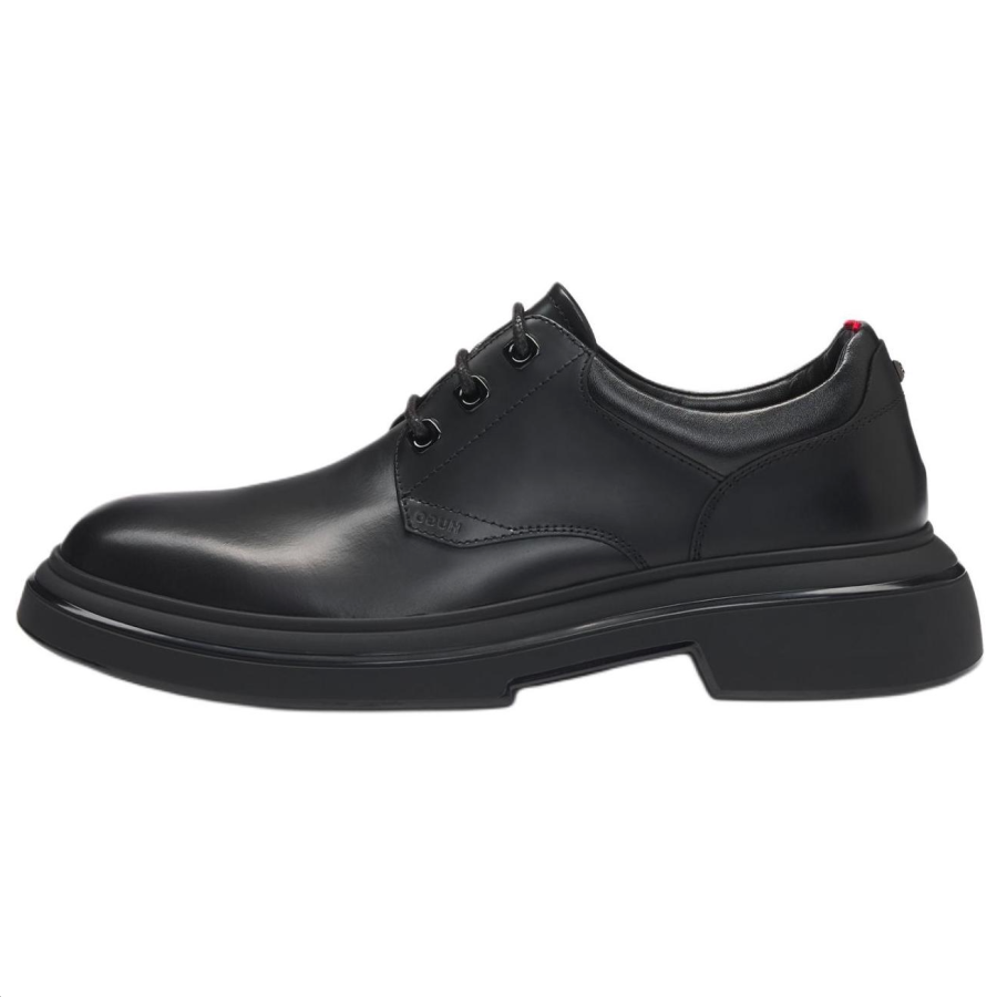 HUGO BOSS Cow Leather Dress Shoes Men's Black