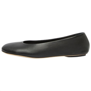 WEEKEND MaxMara Sheepskin Casual Shoes Women's Black