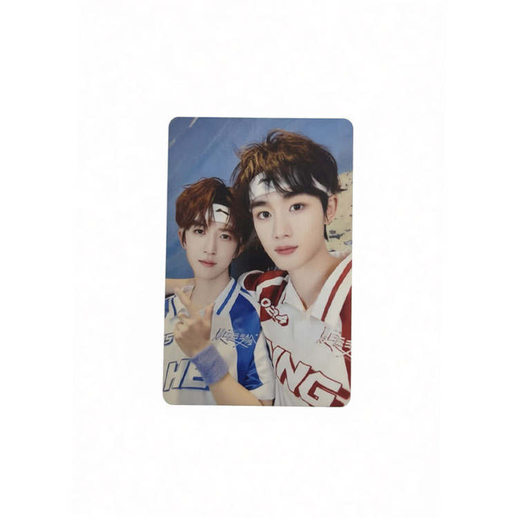 TF ENTERTAINMENT Time Youth Team, He Junlin, Ding Chengxin Macau Sports Festival Photocards 1 Pc, Unbound