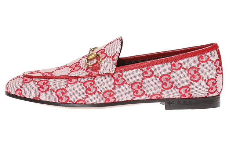 GUCCI Jordaan Casual Shoes Women's Pink