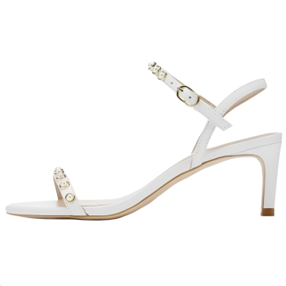 Stuart Weitzman/SW Kassidy One Strap Sandals 6cm Women's White