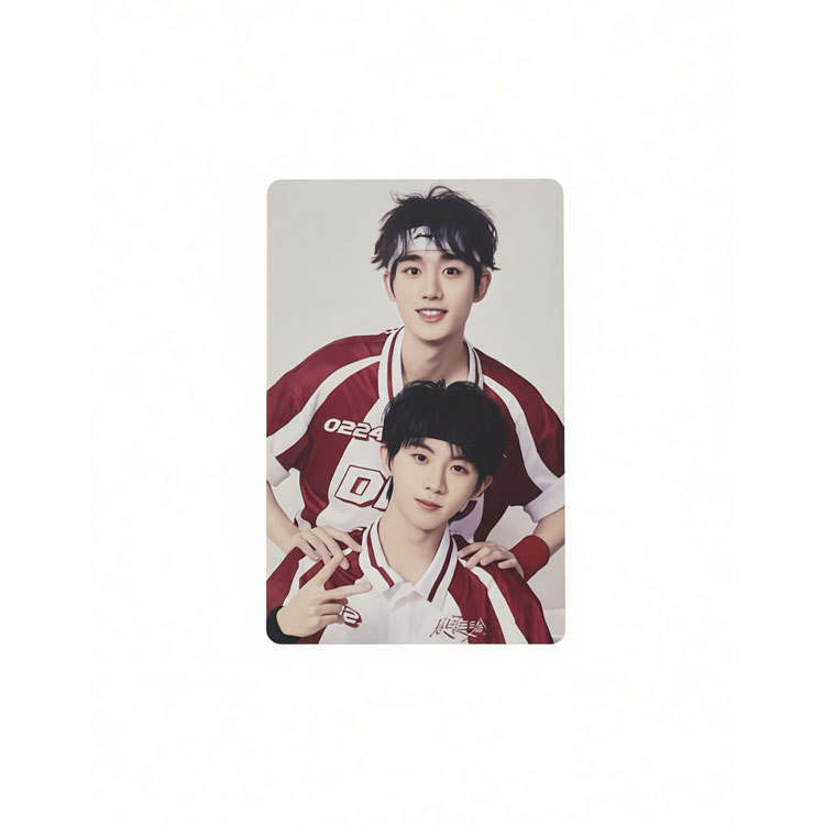 TF ENTERTAINMENT Time Youth Team, Ma Jiaqi, Ding Chengxin Macau Sports Festival Photocards 1 Pc, Unbound
