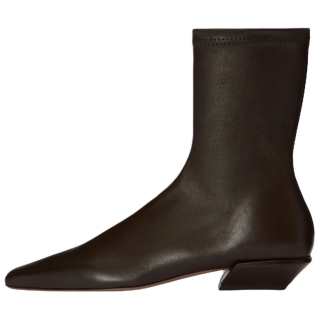 Paris Texas Bettina Leather Ankle Boots 2.5cm Women's Ebony