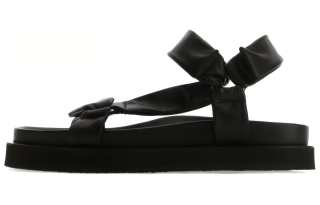 JIL SANDER One Strap Sandals Men's Black