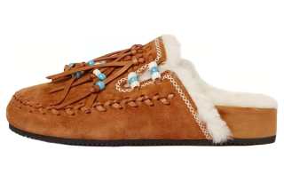 Alanui The Journey Fringed Slip-On Mules