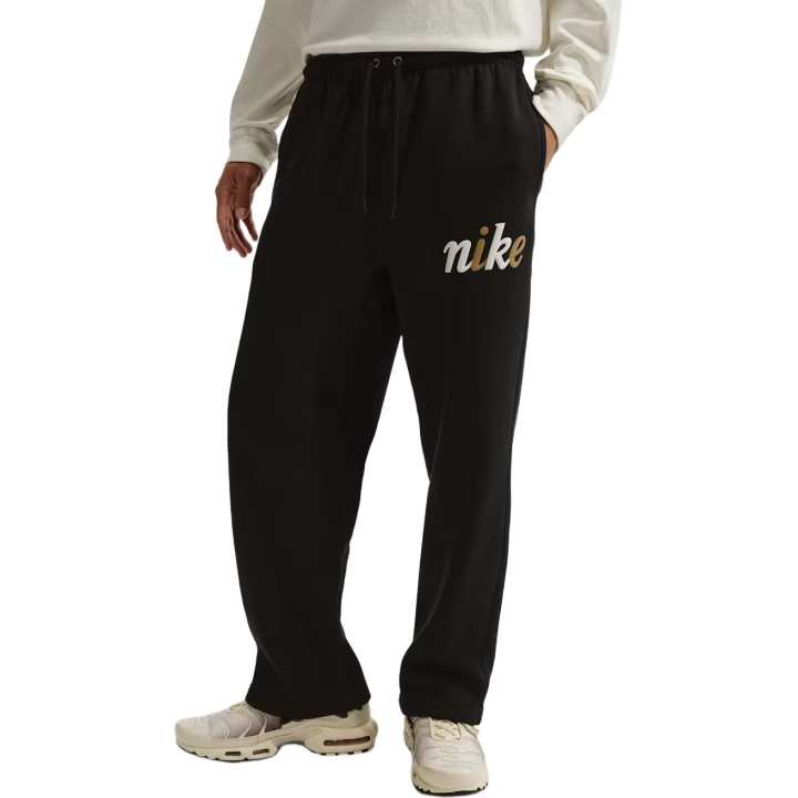 Nike Nike Knitted Sweatpants Men's Black Moderate Straight Fit Pants